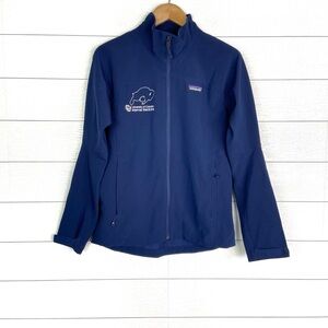 PATAGONIA Adze Jacket Soft Shell Navy Blue Small Outdoor